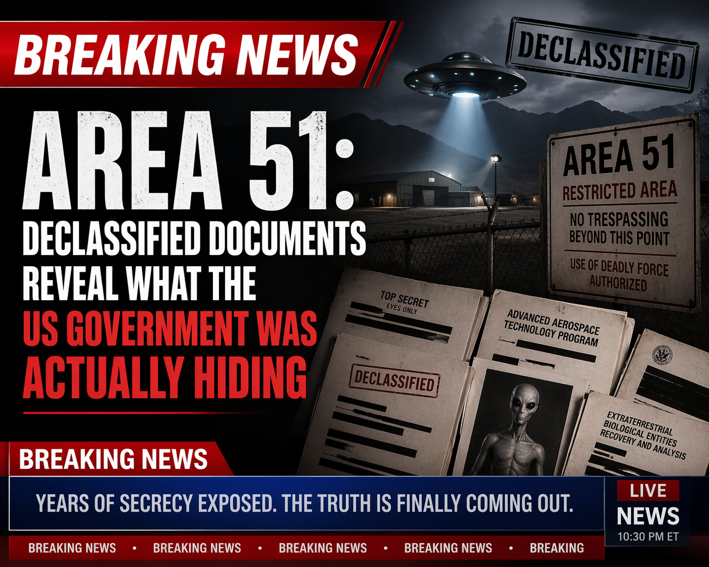 Area 51: Declassified Documents Reveal What the US Government Was Actually Hiding
