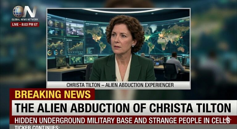 The Alien Abduction of Christa Tilton: Hidden Underground Military Base And Strange People In Cells